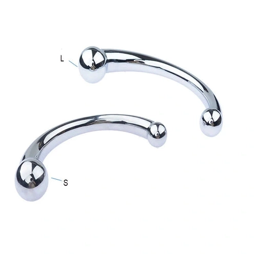 5858 Anal Stainless Hook Steel Elegant Double Ended 0317